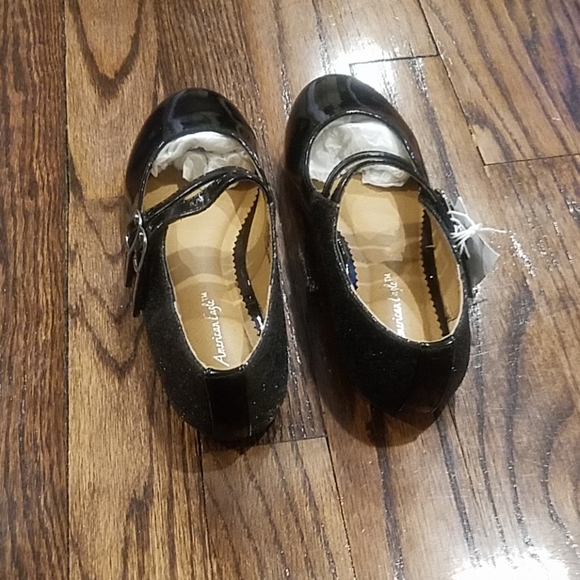 black sparkle mary janes